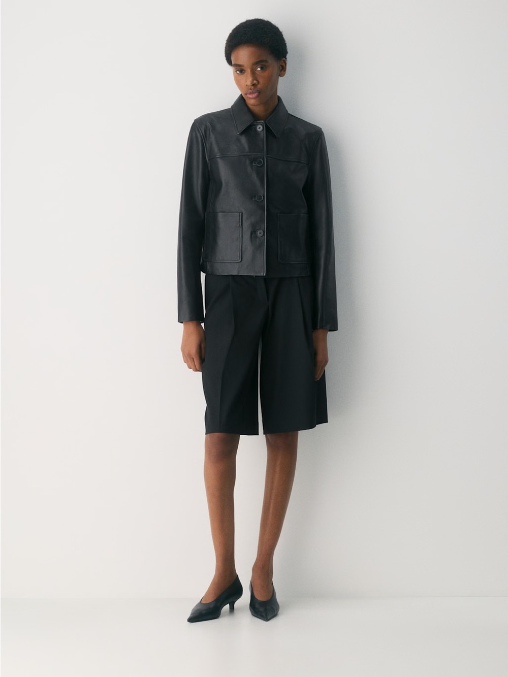 Aritzia Tori Jacket in Leather